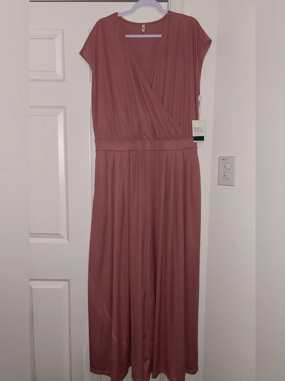 NWT Halara Pink Wide Leg Jumpsuit